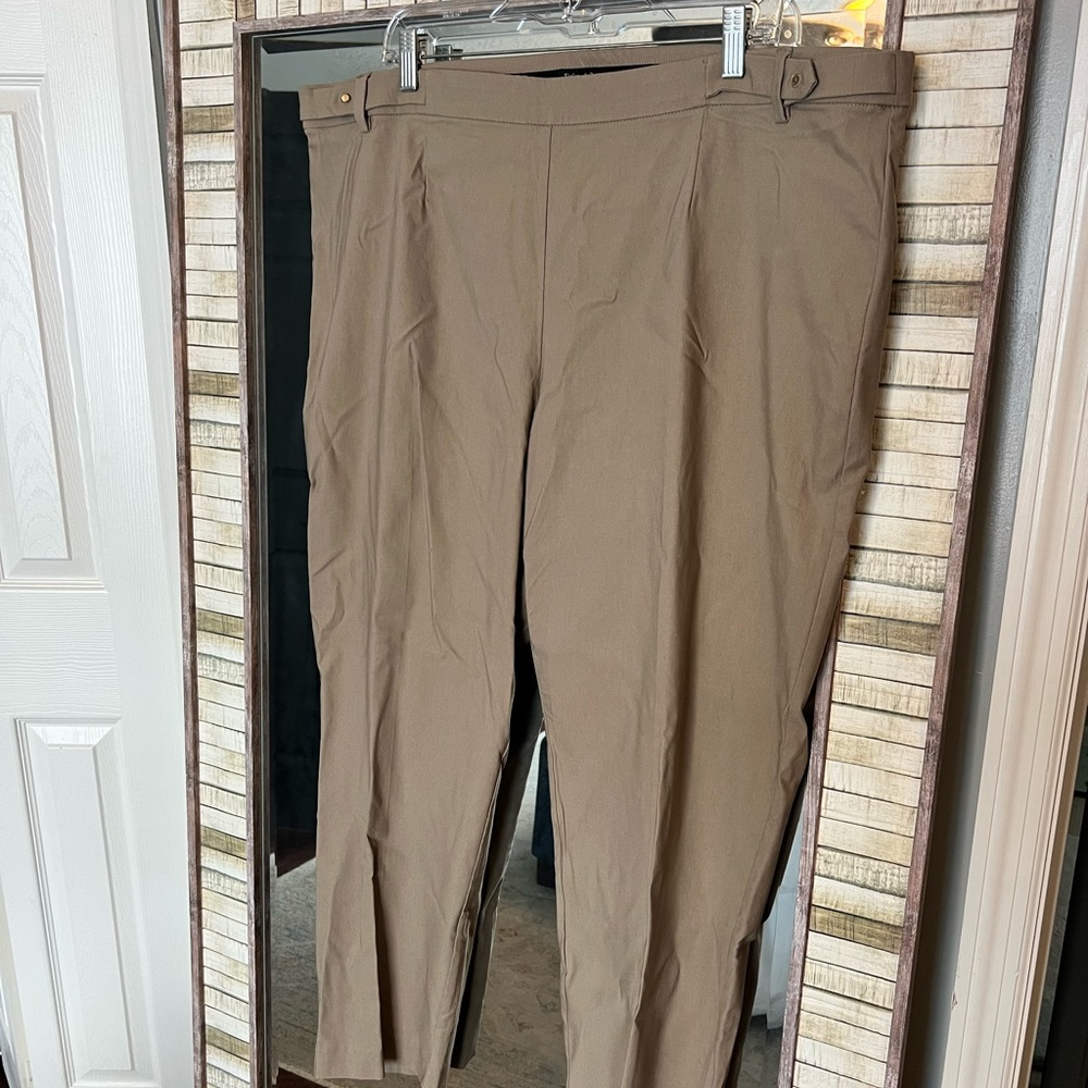 Violets & Roses khaki color pants
